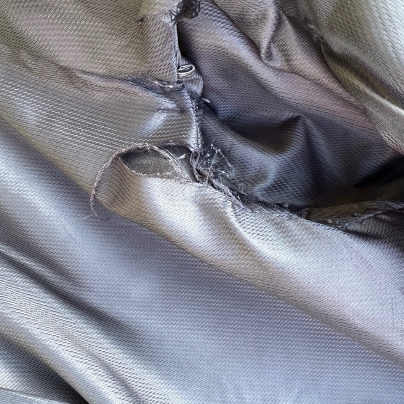 Y2K/90s Vintage DANIER Black Leather Coat | Structured Shoulders | Women's Sz M - Picture 13 of 15